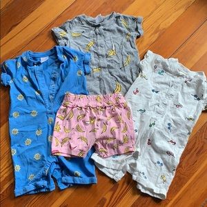 Hanna Andersson romper bundle